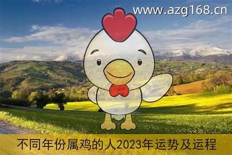 属鸡2023年的运势及