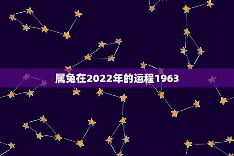 2022年1963年属兔人的全年运势