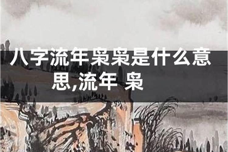 流年枭枭是什么意思