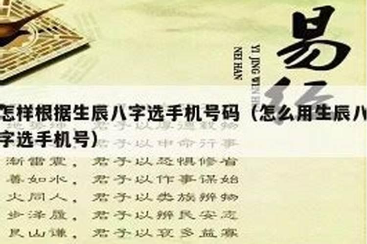 生辰八字怎么选手机号码旺自己