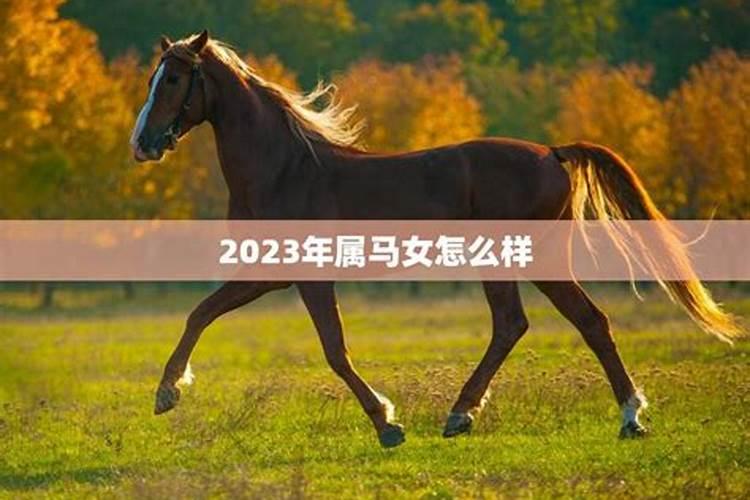 2023年下半年属马女运势