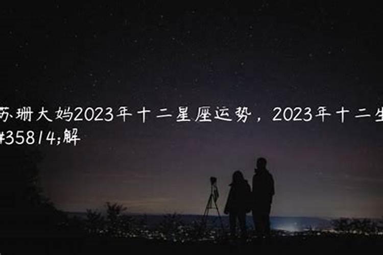 运势2023年运势