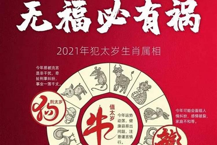 2021哪生肖犯太岁