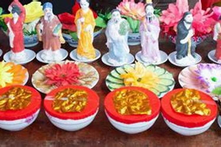 中元节祭拜需要准备什么