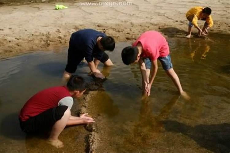 梦见别人下水捉鱼是什么意思