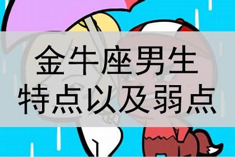 金牛座的男人性格脾气爱好三观