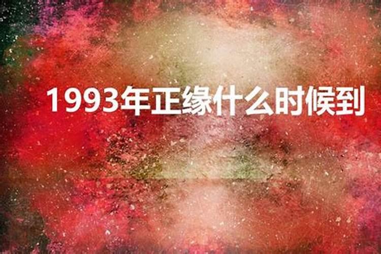 1993年女在2020年的运势