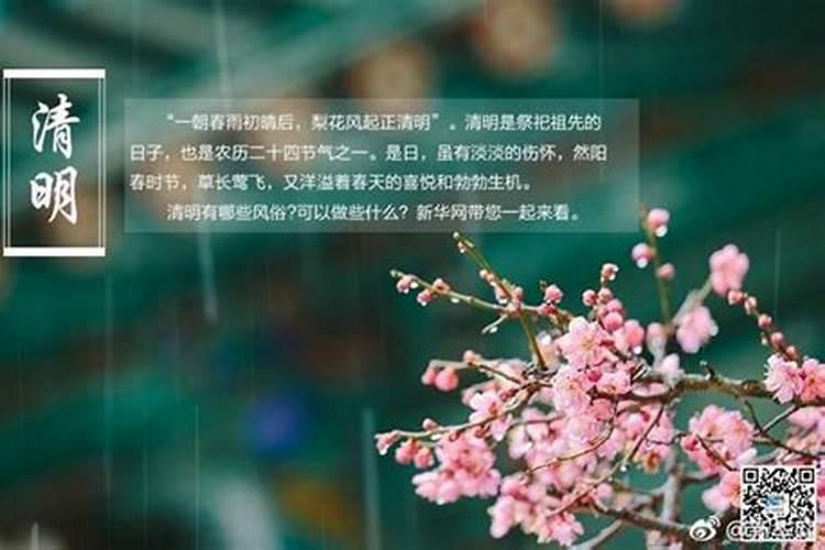 清明节是祭奠祖先的节日