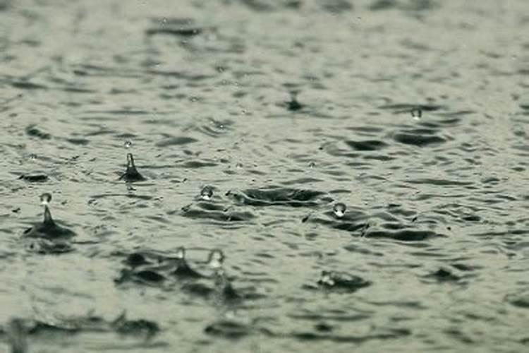 梦见下雨到处都是水和泥