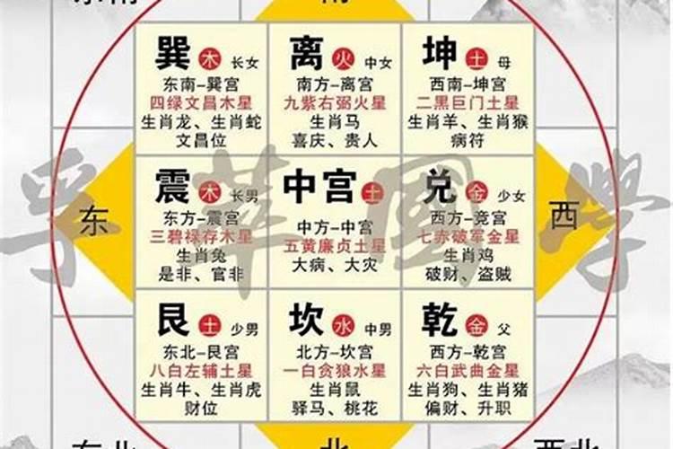 九宫飞星文昌星在什么位