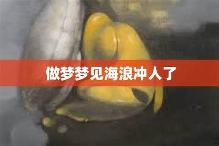 梦见大海浪很大快要冲垮房子了