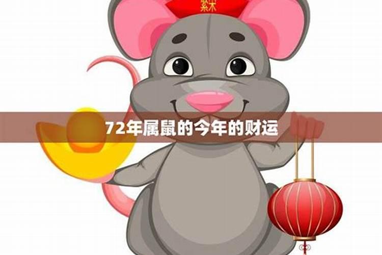 72年属相鼠今年运势