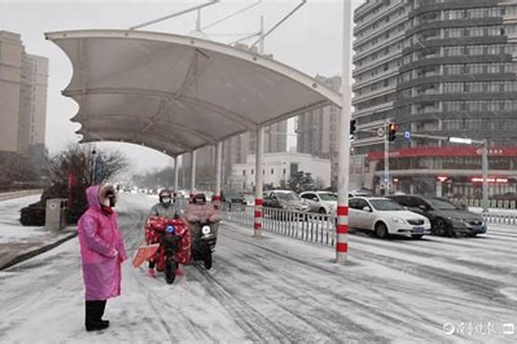 小年飘雪预示天气