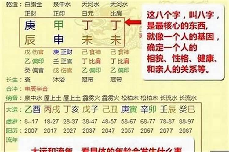 八字大运与流年吉凶判断绝招