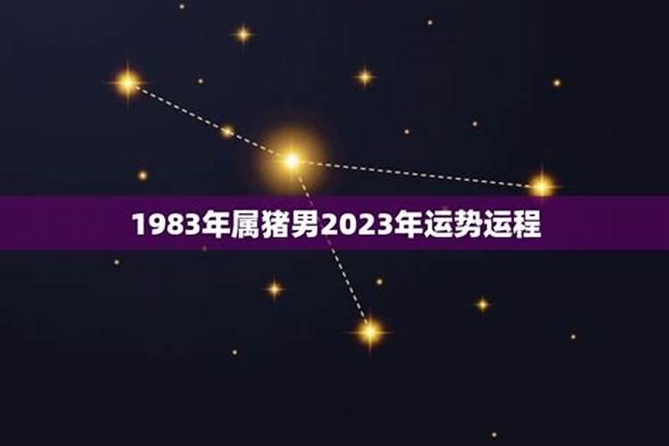 83年属猪的男人2023年运势