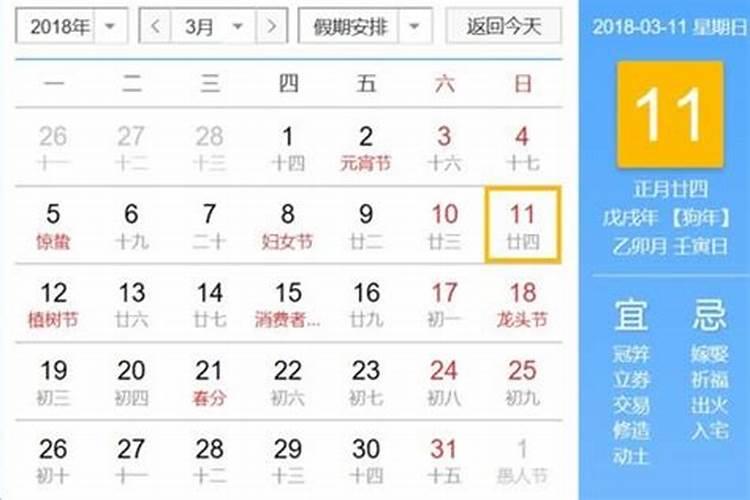 阴历正月初二是几月几日