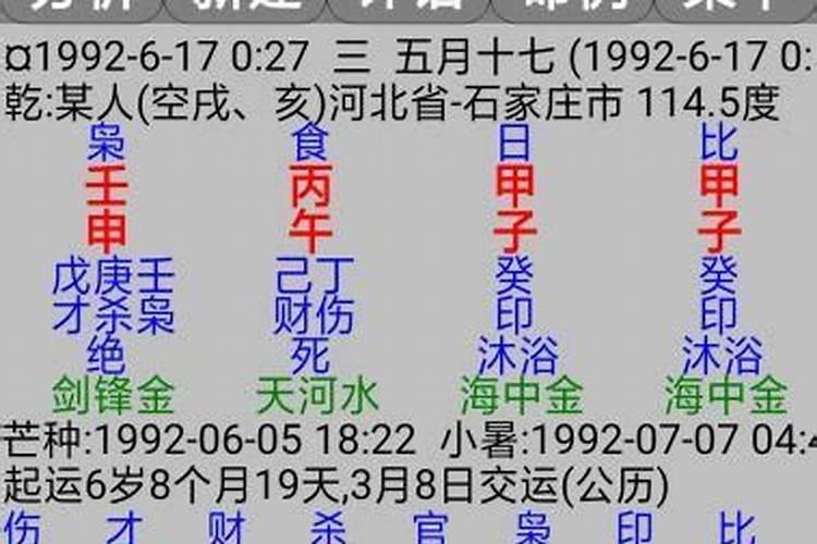 1981年2月15日五行