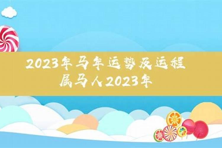 2023年马年出生运势如何