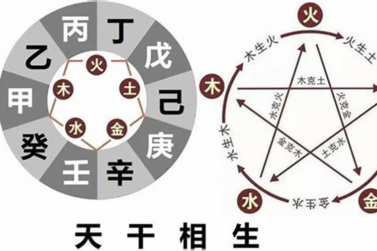 八字如何看日主天干五合三合