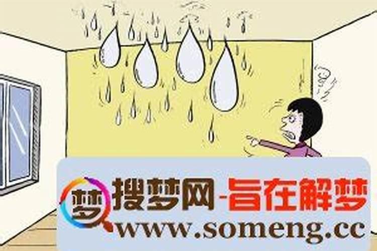 梦见房子漏雨