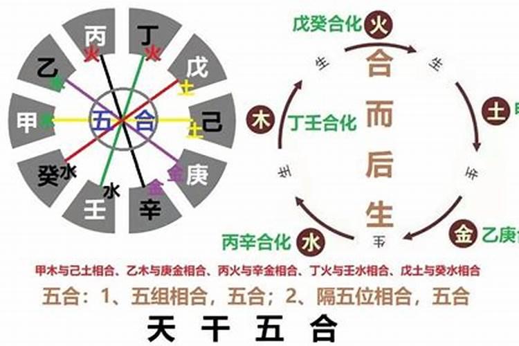 合婚天干相合