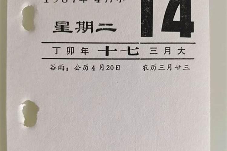 1987年三月十七出生运势如何看