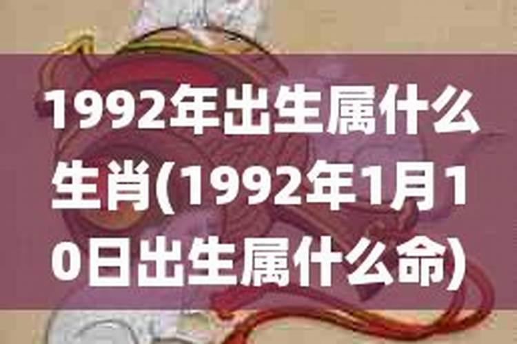 1992年七月十五出生的命运怎么样