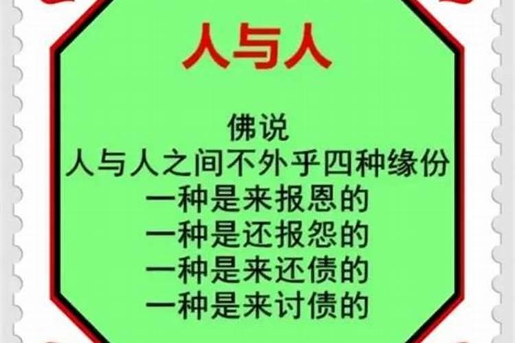 姻缘还债和讨债