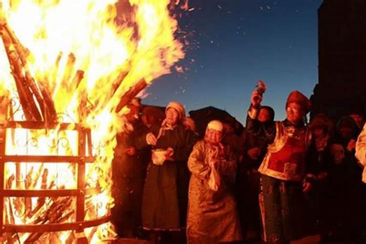 蒙古人小年祭灶