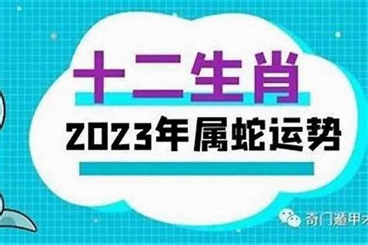 2023属蛇女人全年运势