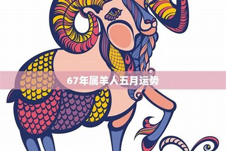 67年属羊人各年运势如何