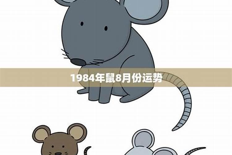 84年属鼠的人2021年8月的运势及运程怎么样