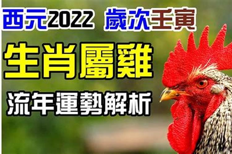 生肖鸡2022年年运势大全