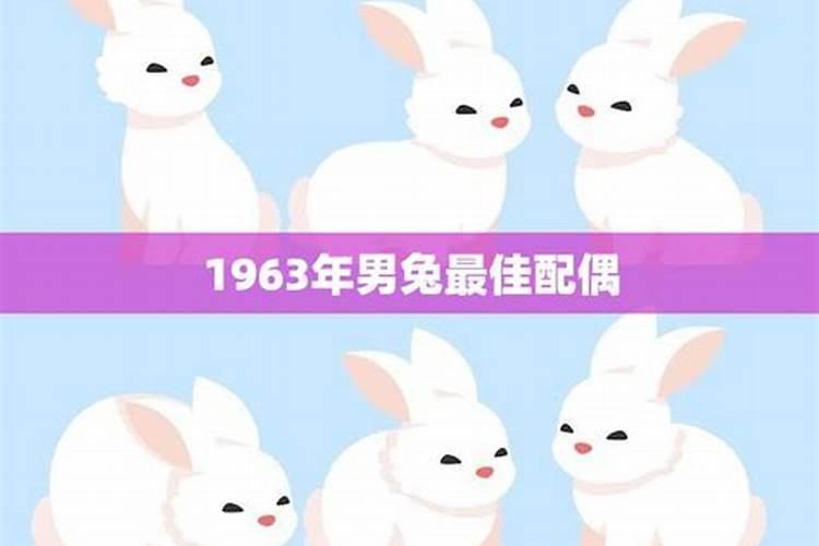 1963年属兔男婚配什么好