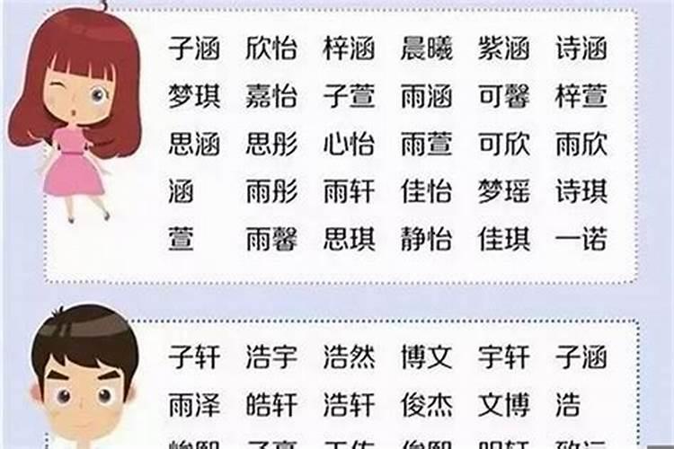 清明出生男孩名字大全四个字