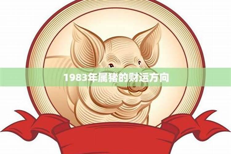 83年属猪的财运方位