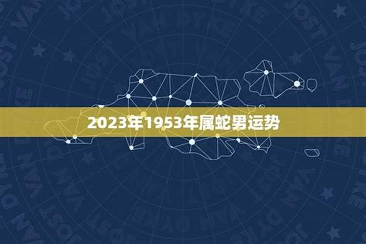 1953年属蛇人2022年运势男性