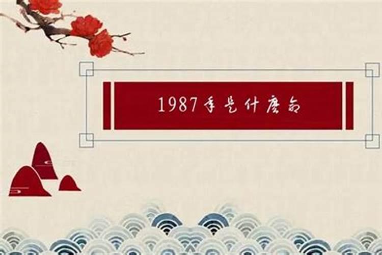 1987年七月十五什么命