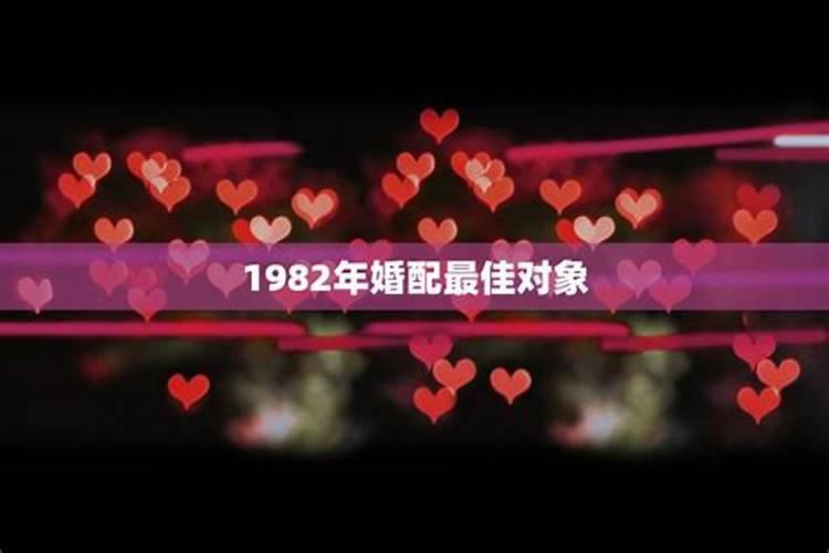 1982年婚配什么属相