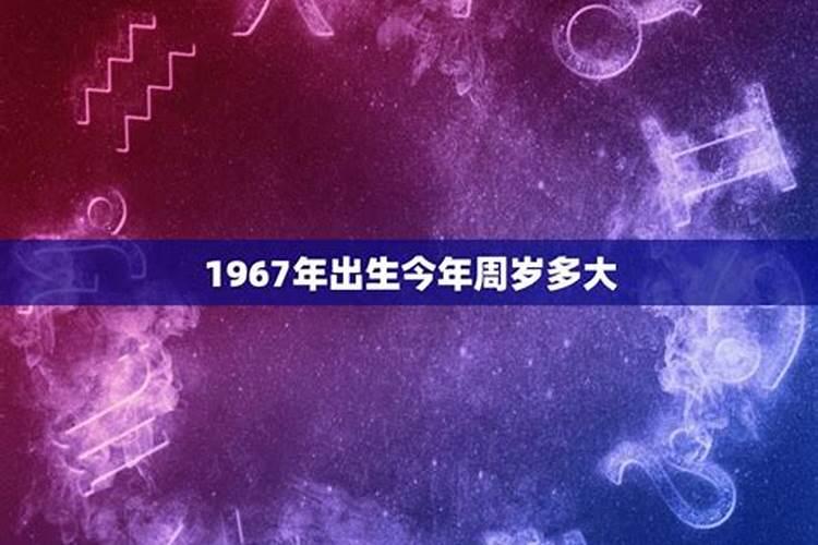 1967年生人今年运势如何