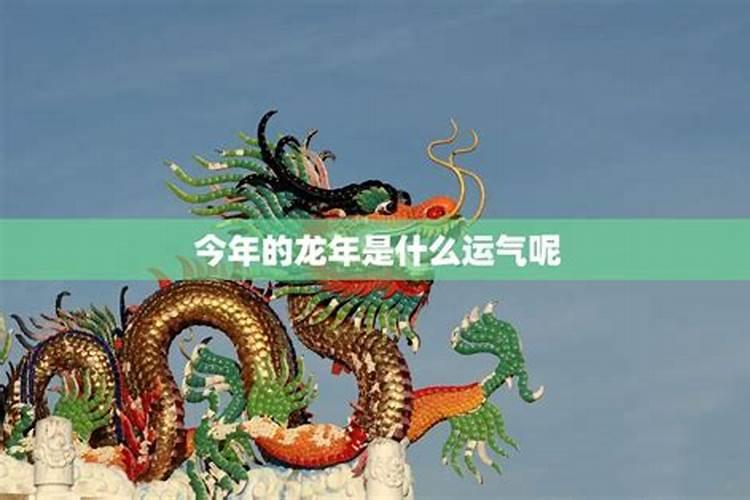 龙今年的运势2021