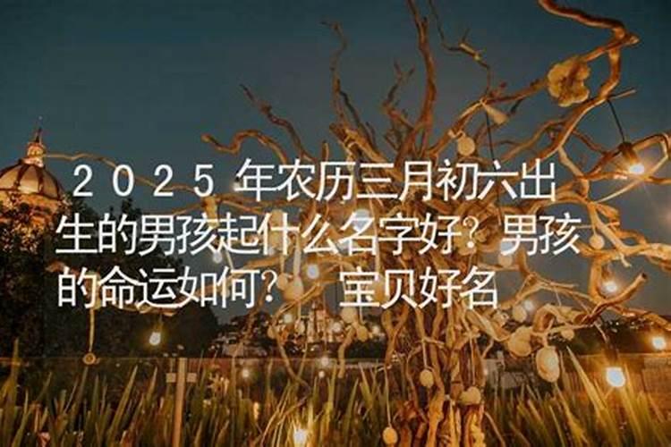 三月初六出生的运势好不好