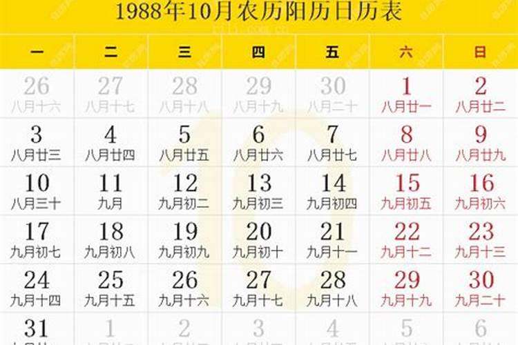 1988年10月21今年运势