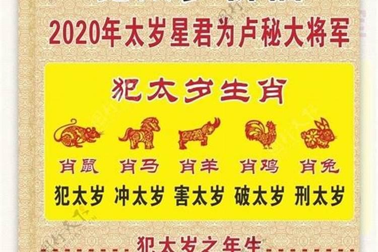 太岁2020年