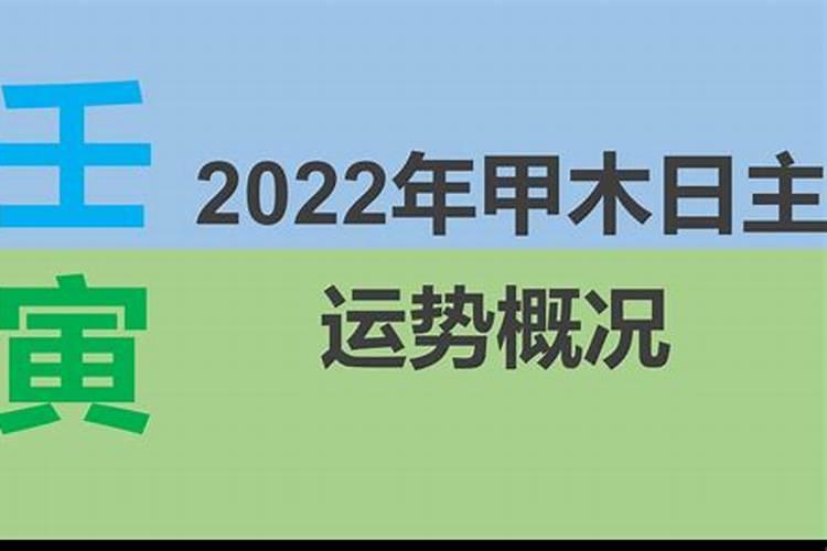 2022年甲木的运势