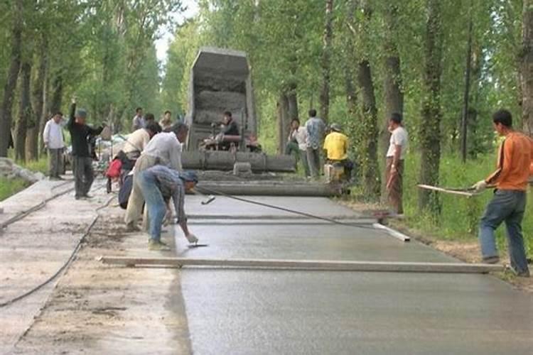 梦到村口修路