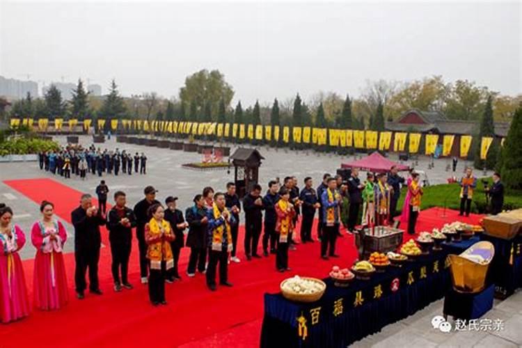 清明上山祭祖