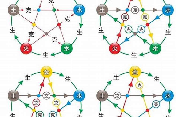 十二生肖金木水火土五行相克相生