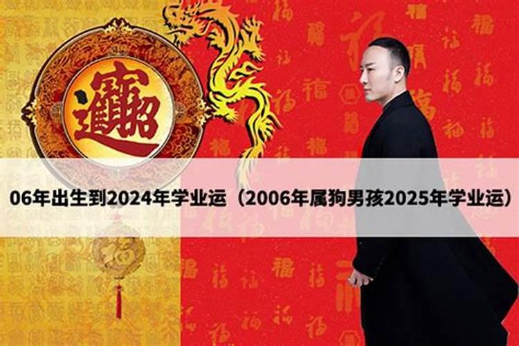 2006年属狗男孩在2022年学业运