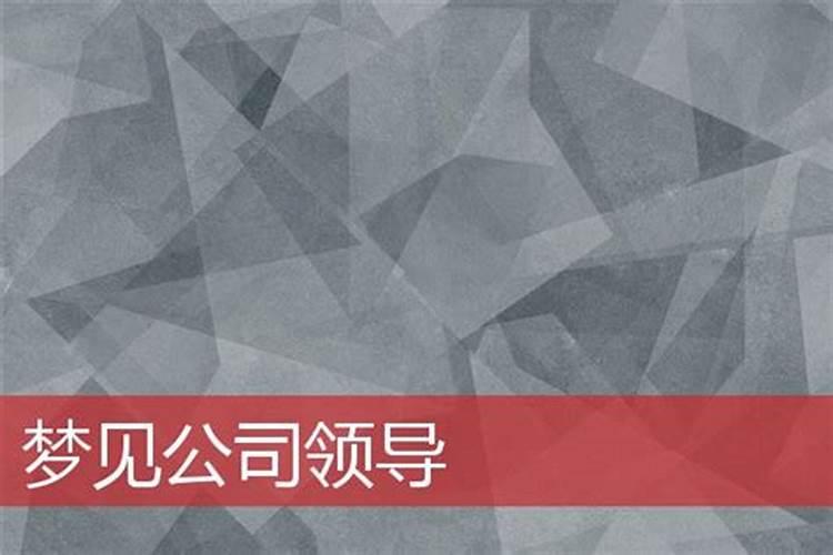 做梦梦到以前公司的领导